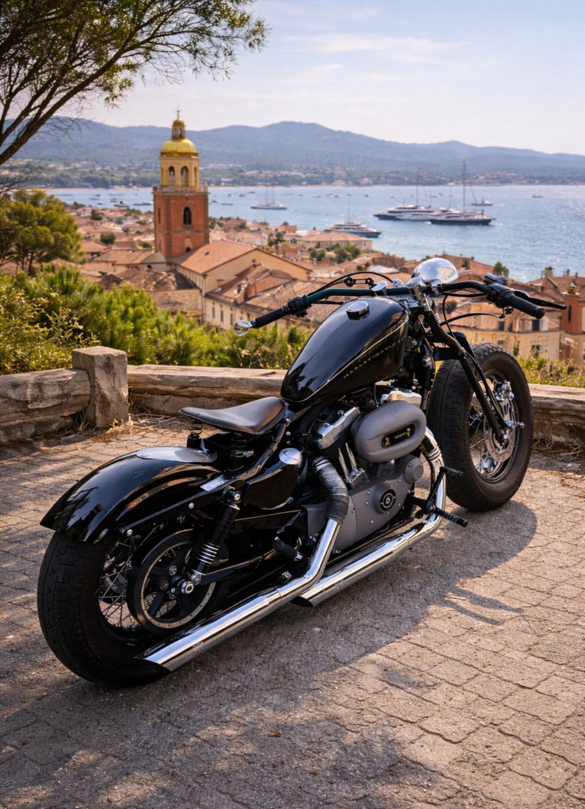 Harley davidson super look , fourche Springer, Motoren, Motoren | Harley-Davidson, Particulier, Chopper, Ophalen