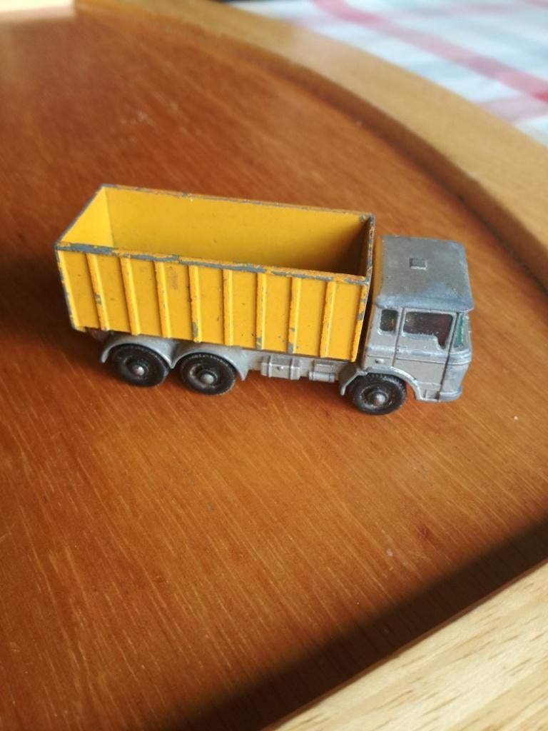Lesney n47 - DAF TIPPER CONTAINER Truck 1969, Verzamelen, Ophalen of Verzenden, Gebruikt, Auto's