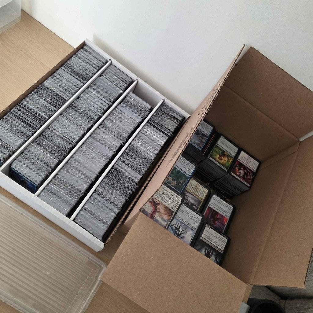 Magic The Gathering Bulk +- 10.000-12.000 Kaarten, Ophalen of Verzenden, Zo goed als nieuw, Speelkaart(en)