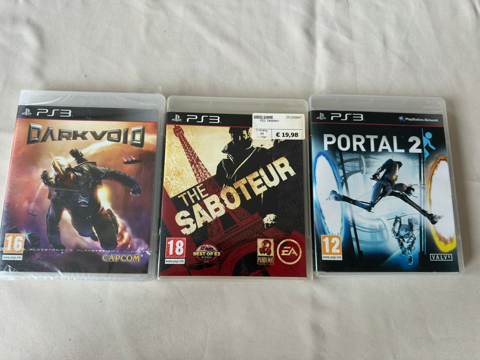 3x Playstation 3 games, Games en Spelcomputers, Games | Sony PlayStation 3, Ophalen, Zo goed als nieuw