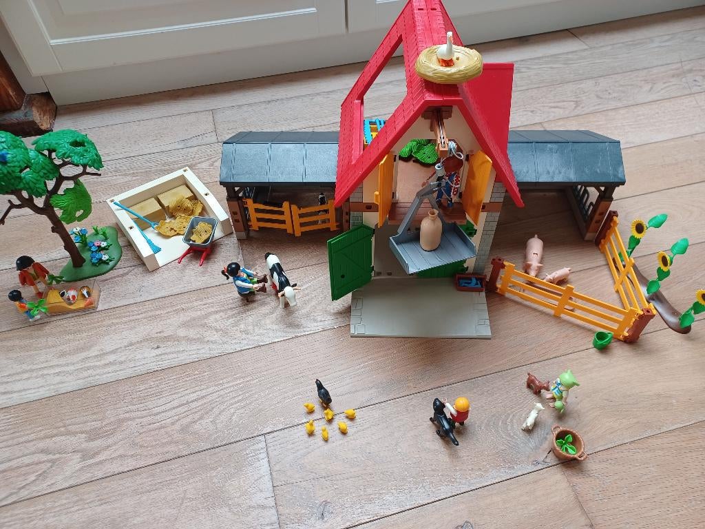 playmobil boerderij, Ophalen of Verzenden, Gebruikt, Complete set