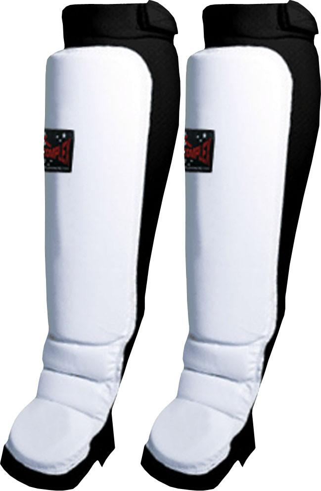 MMA Boksen Scheenbescherming PU Neoprene BeenVoet Kickbokse, Sport en Fitness, Overige, Vechtsportbescherming, Nieuw, Maat L