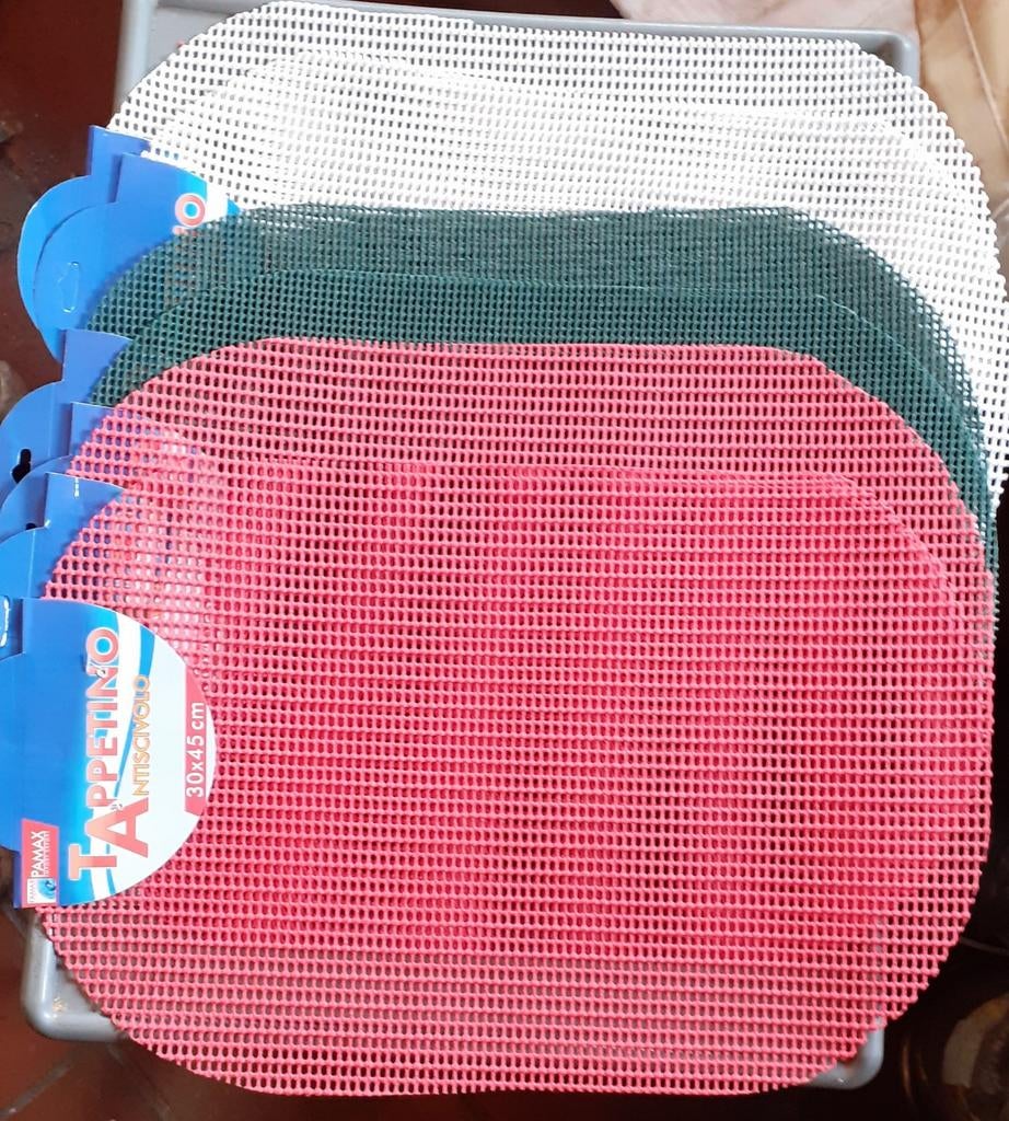 Lot de 6 sets de table neuf de 45x30cm 3 couleurs, Enlèvement ou Envoi, Blanc