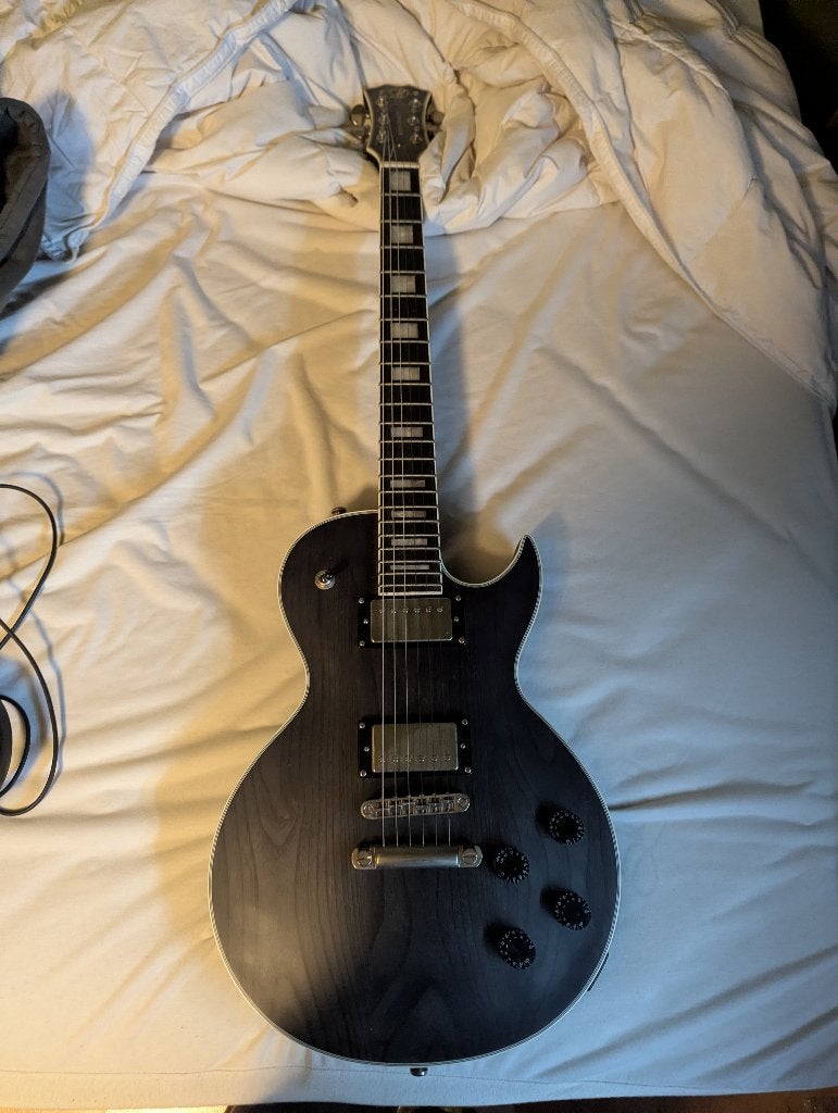 Morgan Artifact Series Electric Guitar + Bag + Stand, Muziek en Instrumenten, Snaarinstrumenten | Gitaren | Elektrisch, Ophalen