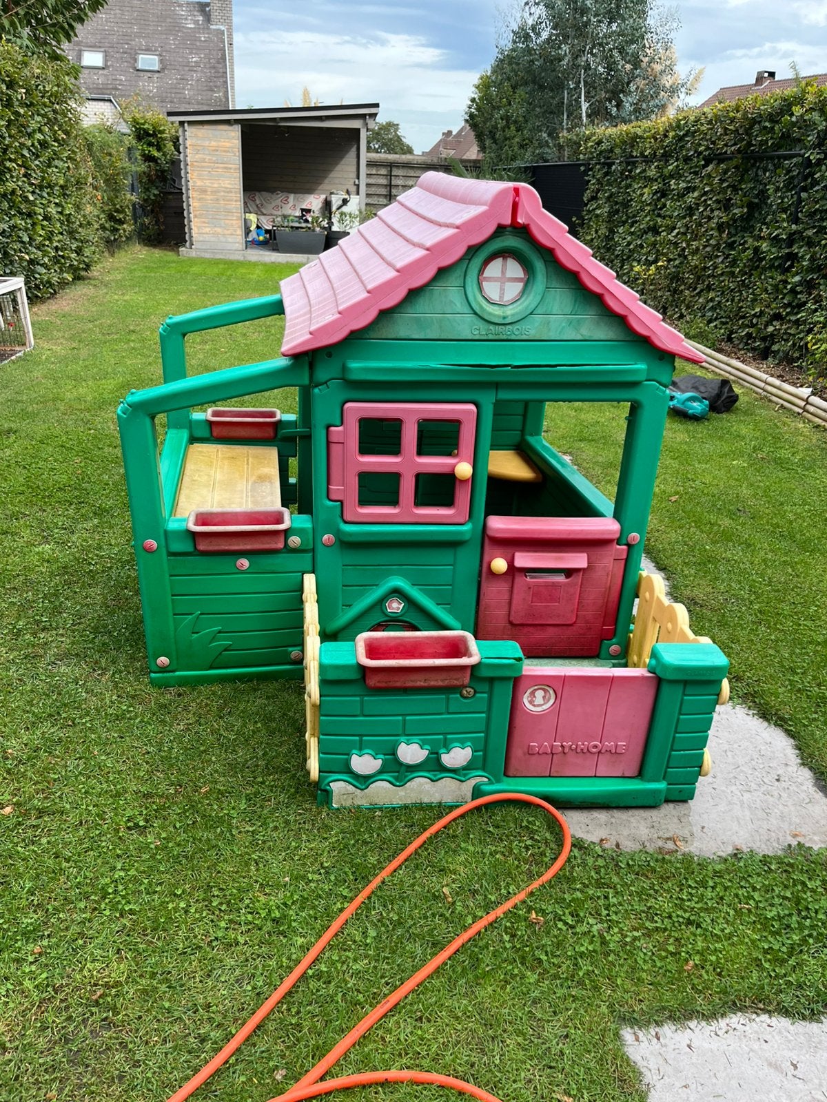 Speelhuisje, Ophalen, Gebruikt