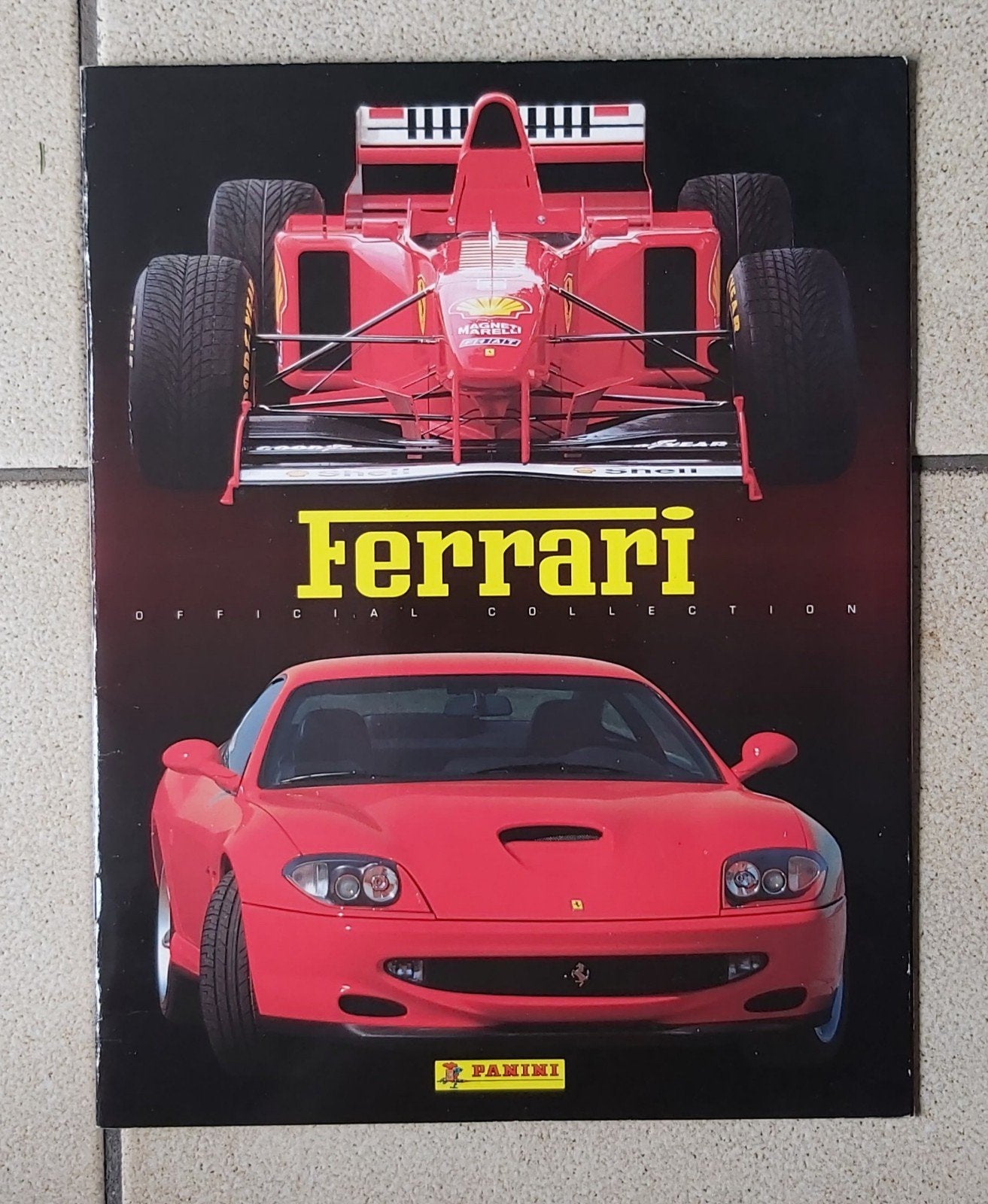 Panini Ferrari 50 jaar, Enlèvement
