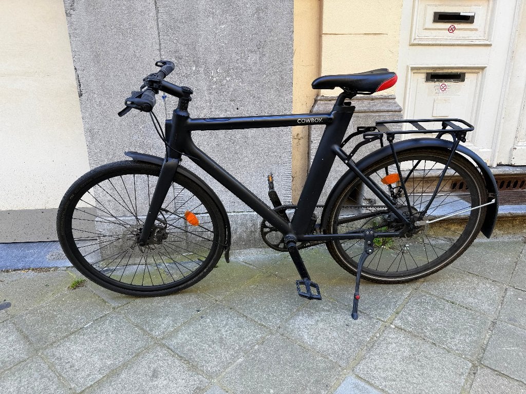 Cowboy 1+, Fietsen en Brommers, Fietsen | Heren | Herenfietsen, Zo goed als nieuw, Overige merken, Schijfrem, Ophalen
