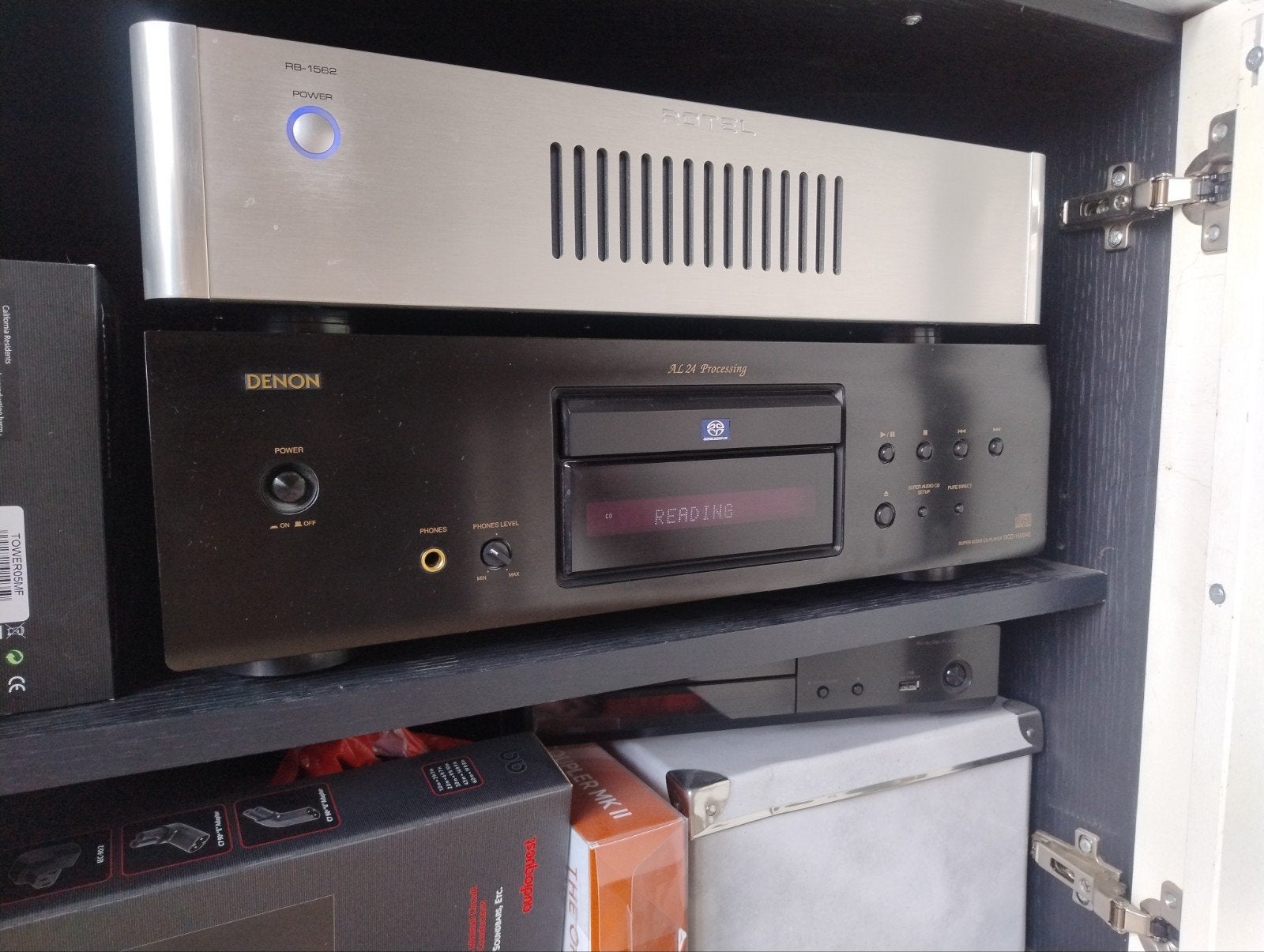 Denon dcd 1500ae, Ophalen