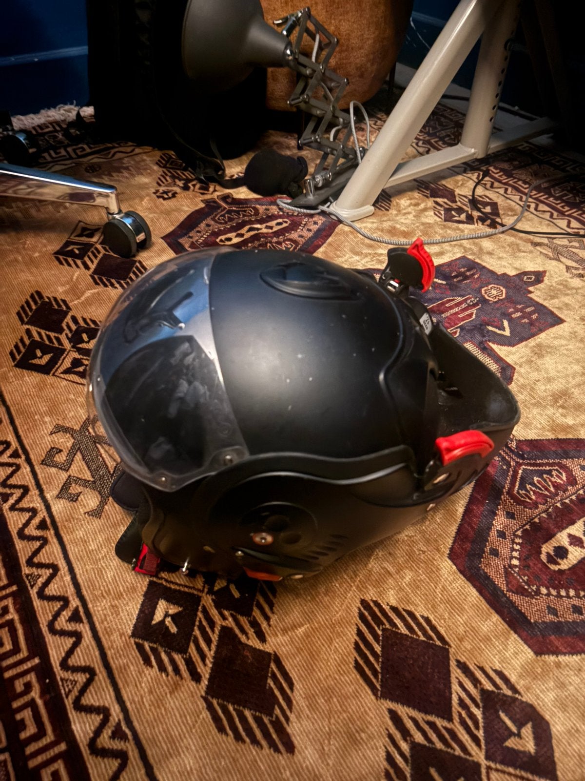 Boxer Helm, Fietsen en Brommers, Brommerhelmen, Ophalen, Gebruikt, Medium