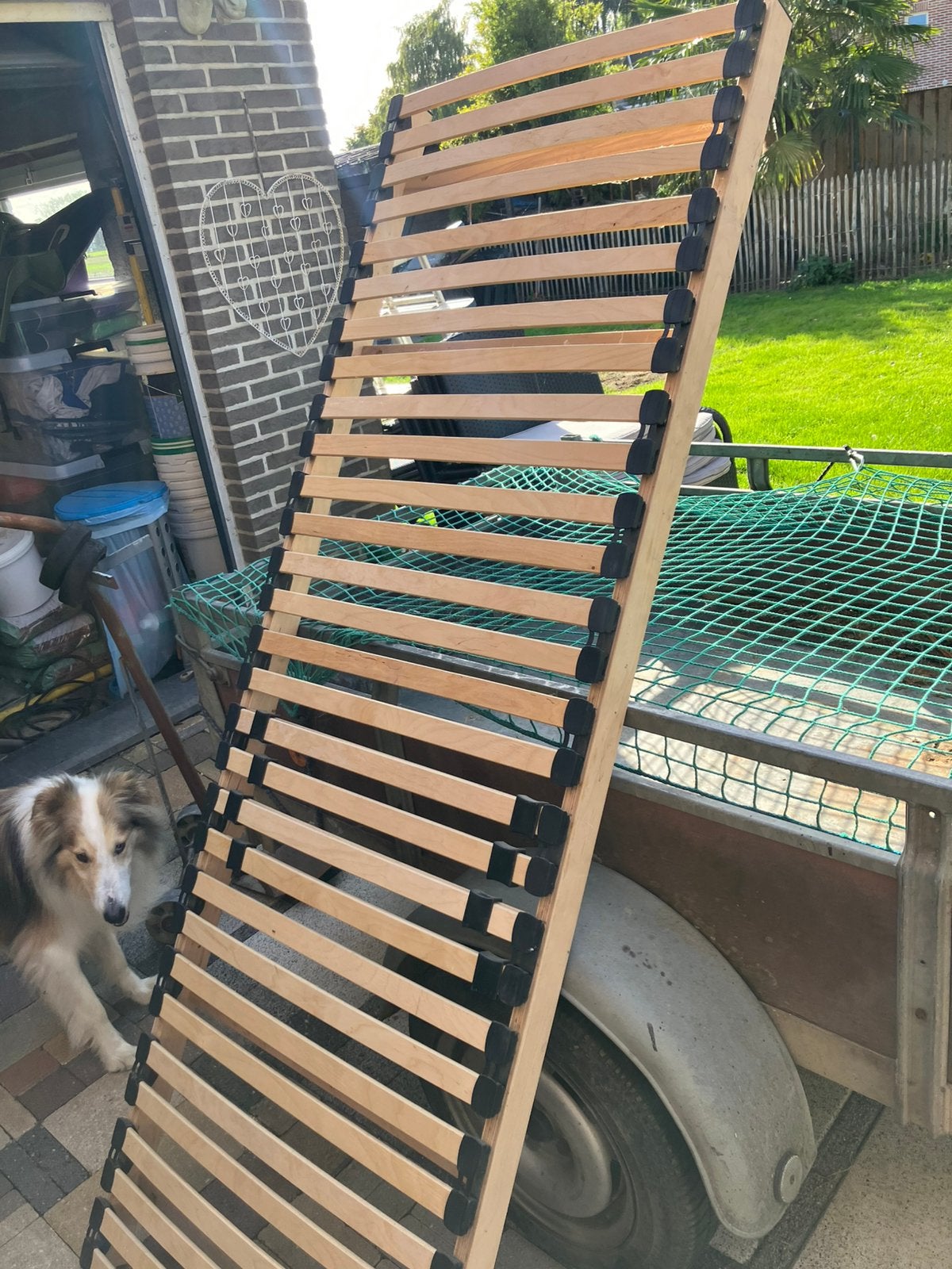 2 lattenbodems 70X 200 cm, Huis en Inrichting, 70 cm of minder, Tweepersoons, Ophalen of Verzenden, Zo goed als nieuw
