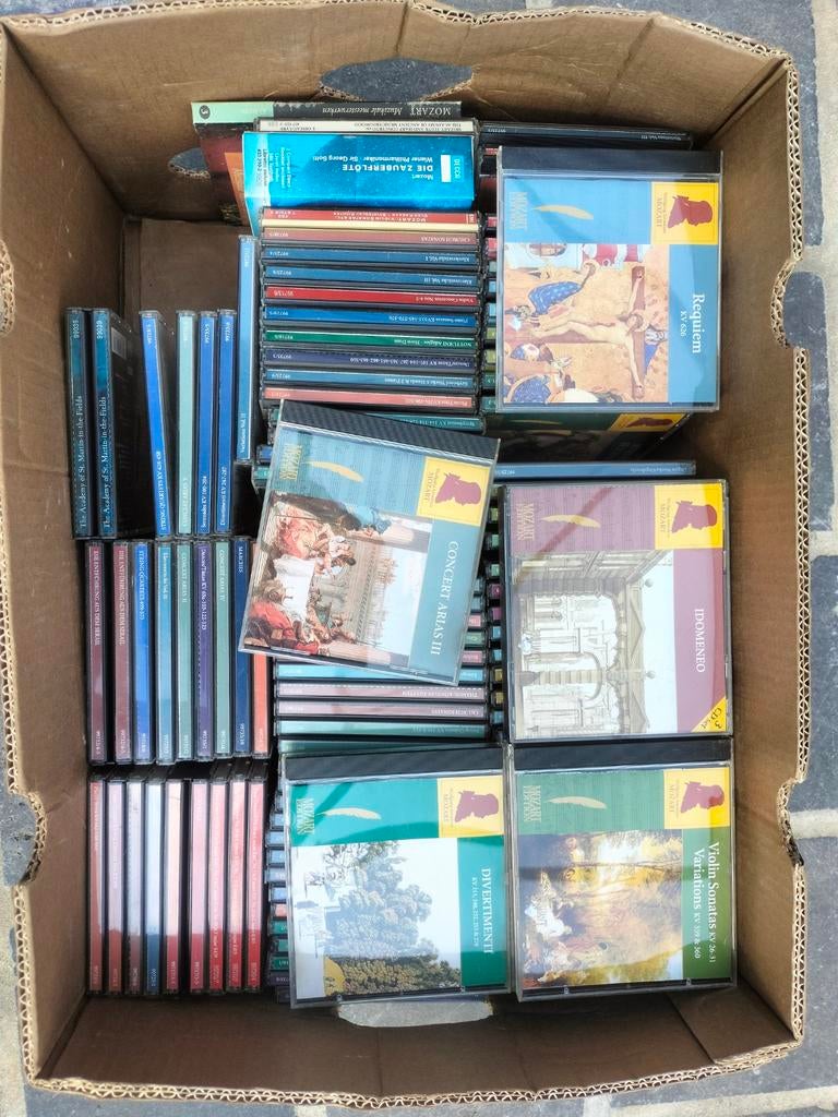 Cd's klassieke muziek Mozart collectie., Ophalen