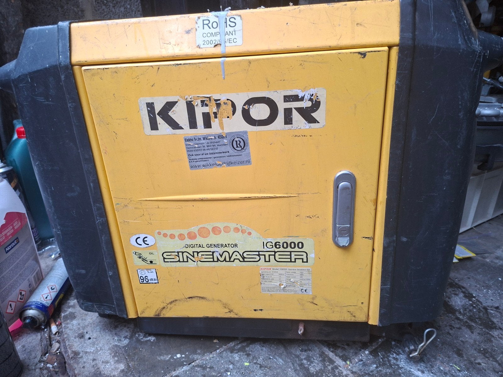 générateur, Enlèvement ou Envoi