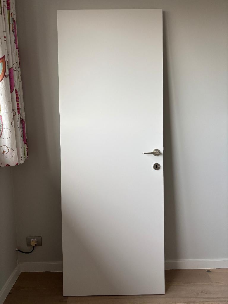 Binnendeur - verfdeur, Doe-het-zelf en Bouw, Ophalen, Gebruikt, Minder dan 80 cm, Binnendeur