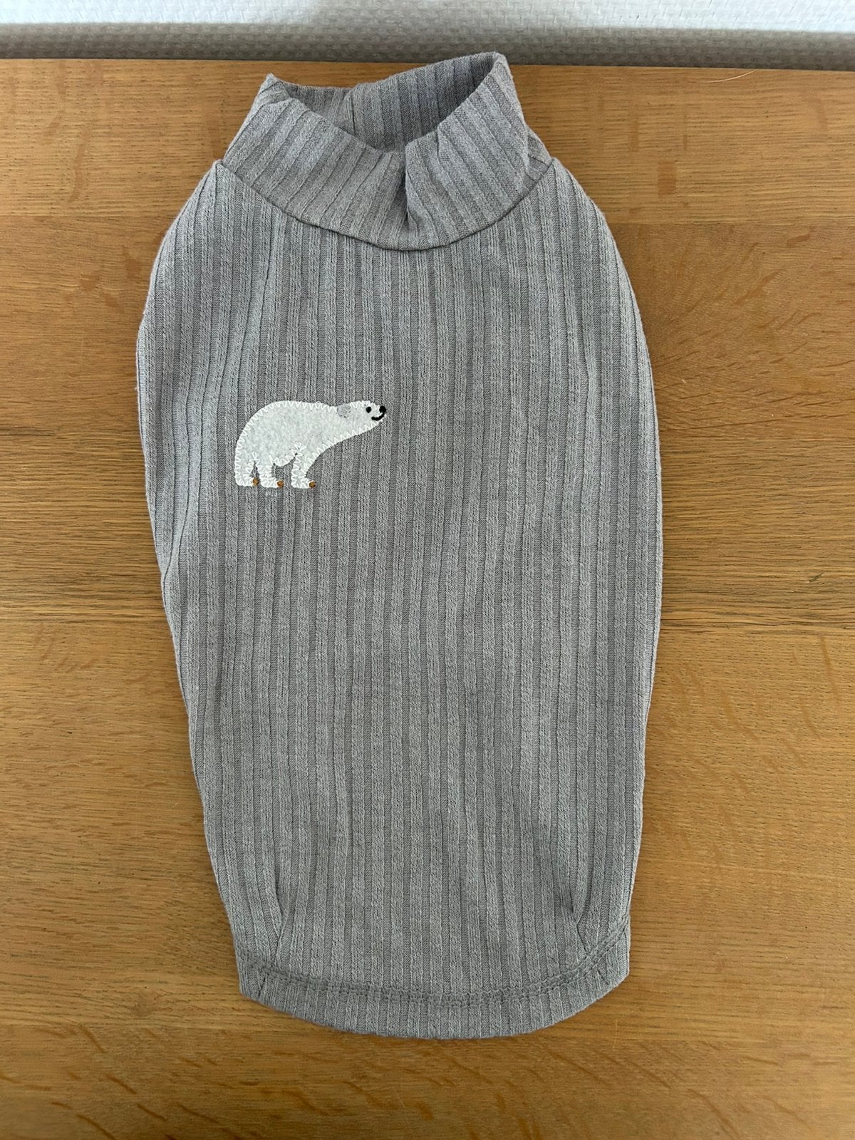 Grijze Hondentrui kleine hond Maat M (veel kleiner), Neuf, Enlèvement ou Envoi, XS, Pull pour chien