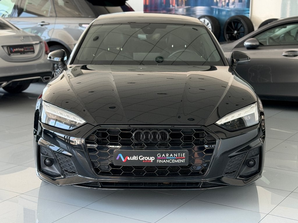 Audi A5 2.0 TDI S-Line*1ja garantie*zonnedak*2022*92.000 km, Dealer onderhouden, 4 cilinders, Zwart, 5 deurs