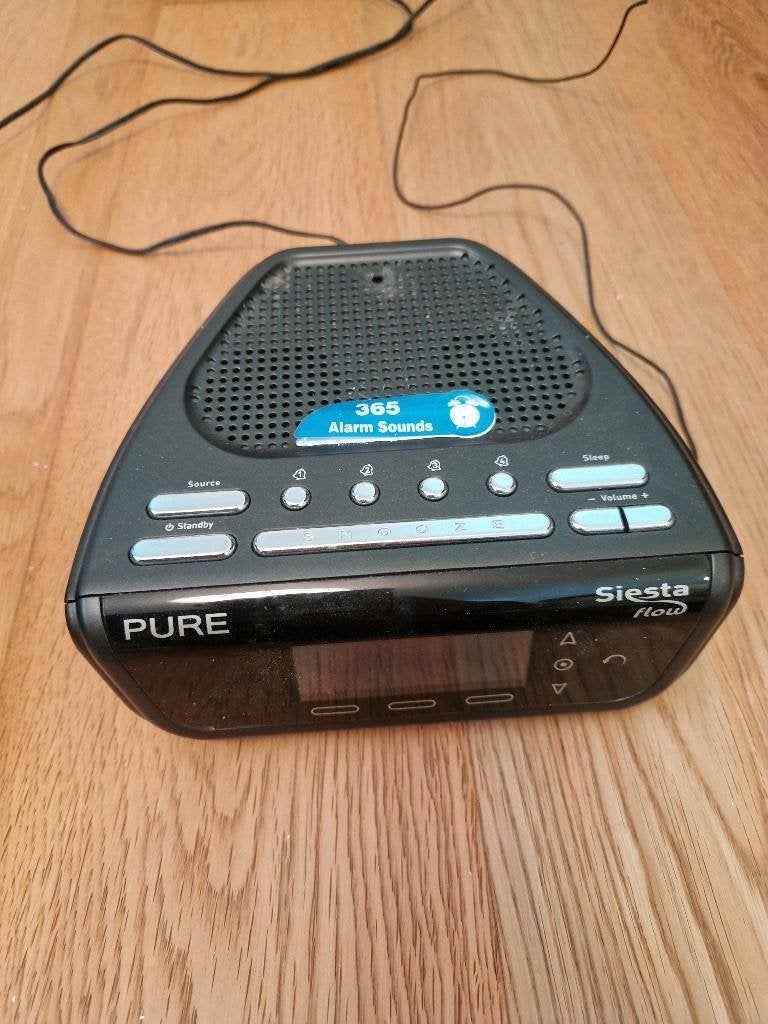 Réveil Pure Siesta Flow – Radio DAB/FM/Internet, écran clair, Ophalen of Verzenden, Zo goed als nieuw, Digitaal