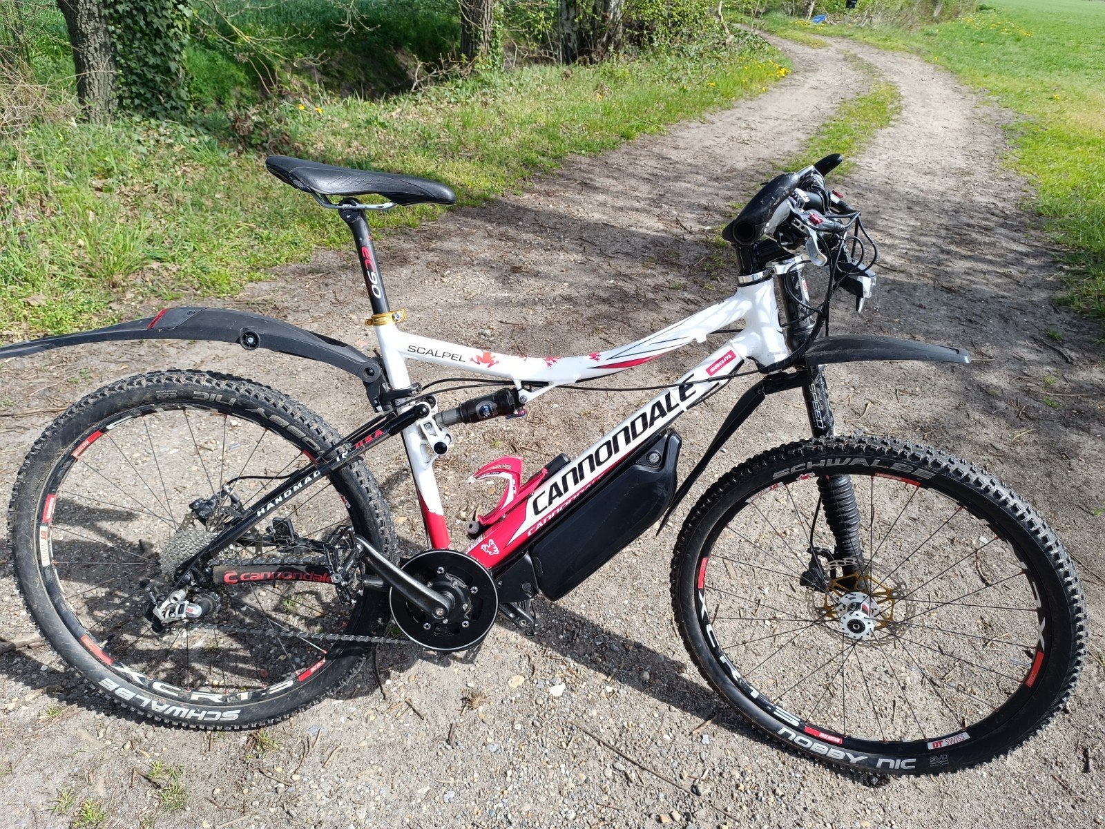 Elektrische mountainbike ZGAN, Enlèvement