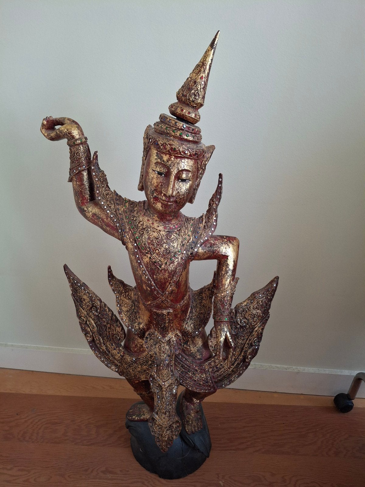 Thais beeld +/- 100 cm, Antiek en Kunst, Ophalen, Beeld