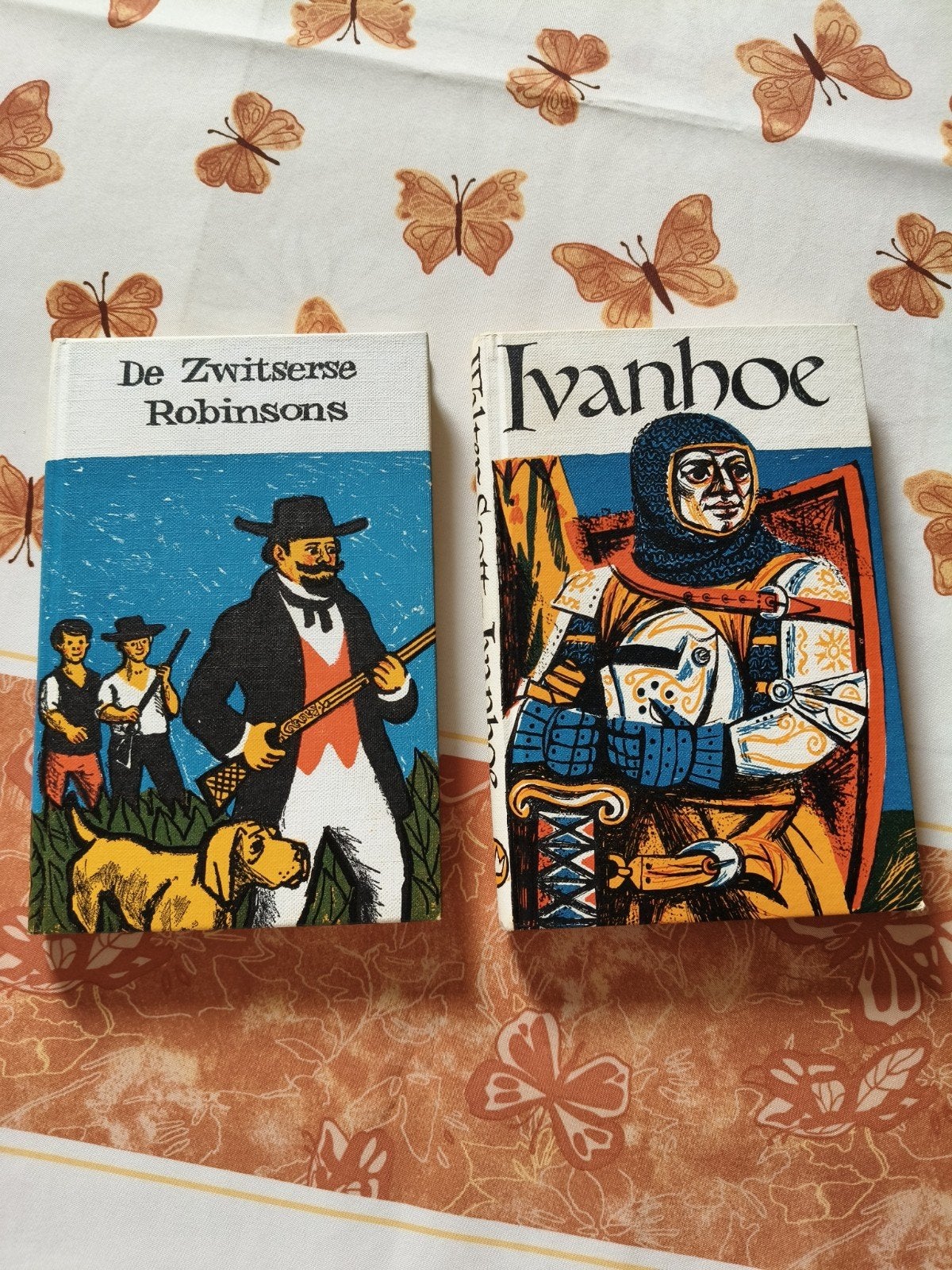 De Zwitserse Robinsons en Ivanhoe, Boeken, Ophalen of Verzenden