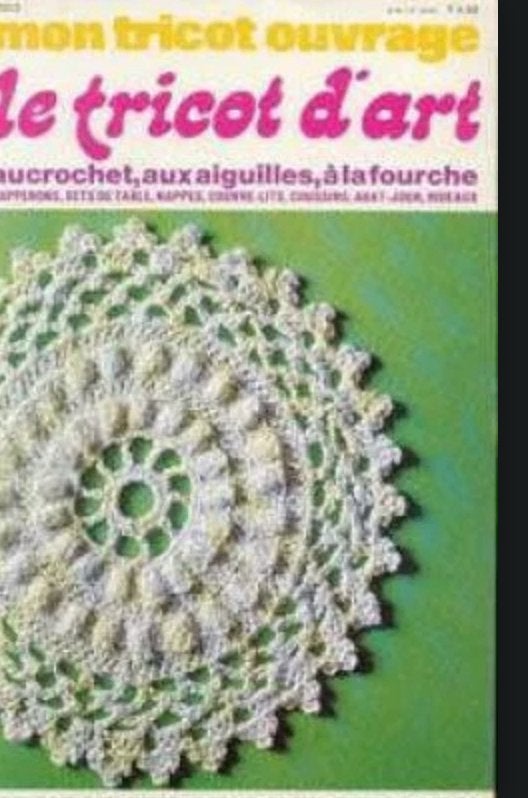 Le tricot d'art, mon tricot ouvrage,, Ophalen of Verzenden