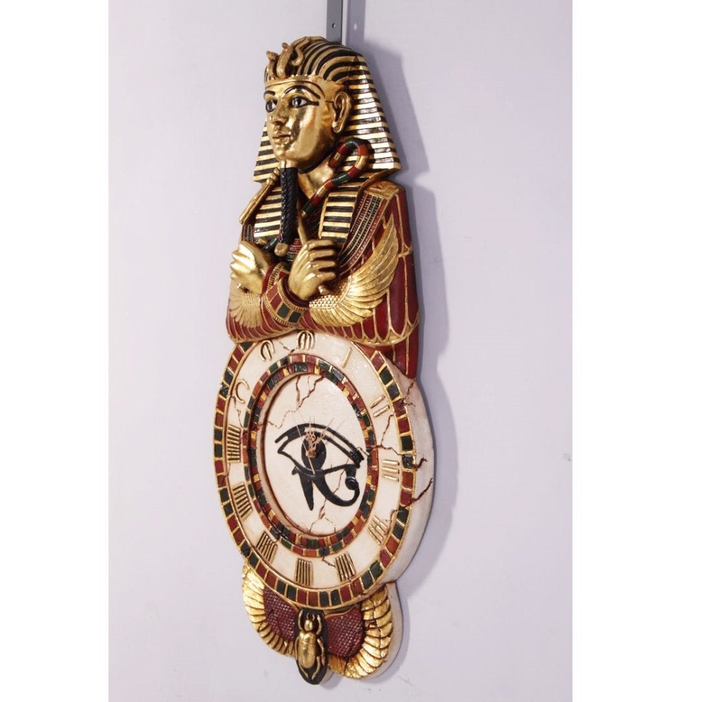 Egyptische Wandklok – Egypte klok Hoogte 102 cm, Ophalen, Nieuw, Wandklok