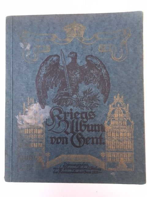 Kriegsalbum von Gent origineel van 1916, Ophalen of Verzenden