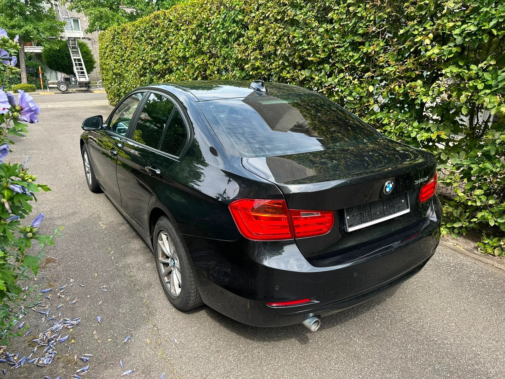 BMW 316 diesel van 2013 met 210.000KM - GARANTIE, Auto's, BMW, 116 pk, Zwart, Multifunctioneel stuurwiel, 3 Reeks