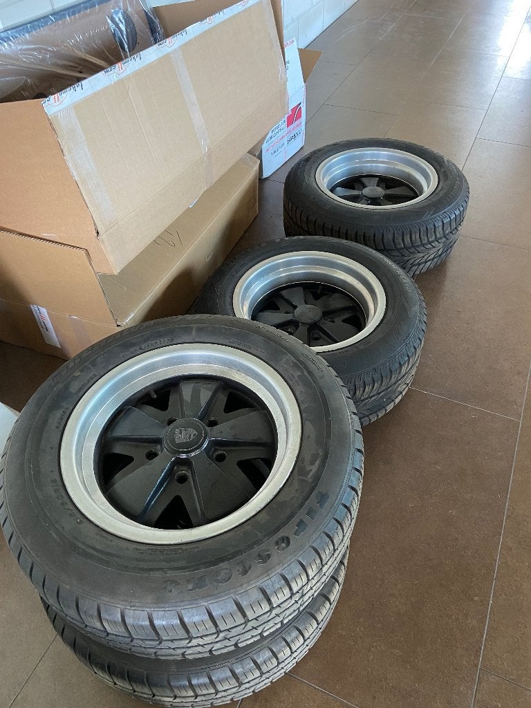 Porsche Fuchs, Auto-onderdelen, Ophalen, 15 inch, Banden en Velgen