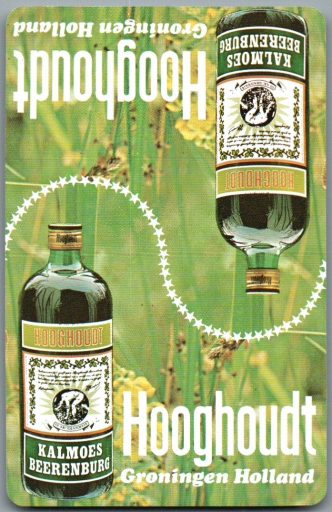 speelkaart - LK15583 - Hooghoudt, Verzamelen, Speelkaarten, Jokers en Kwartetten, Verzenden, Zo goed als nieuw, Speelkaart(en)