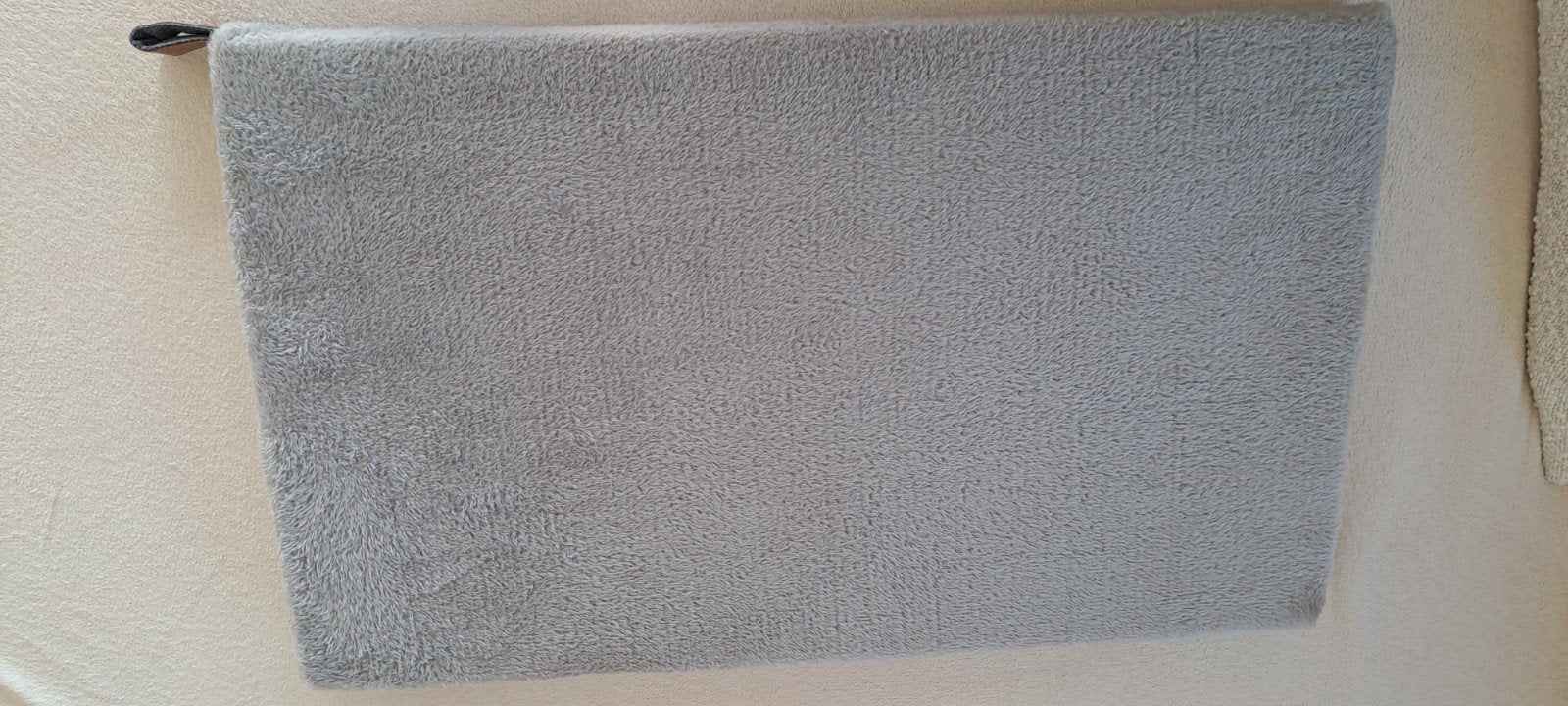 NIEUW benchkussen memoryfoam lichtgrijs wasbaar, Animaux & Accessoires, Enlèvement ou Envoi, Neuf, Autre
