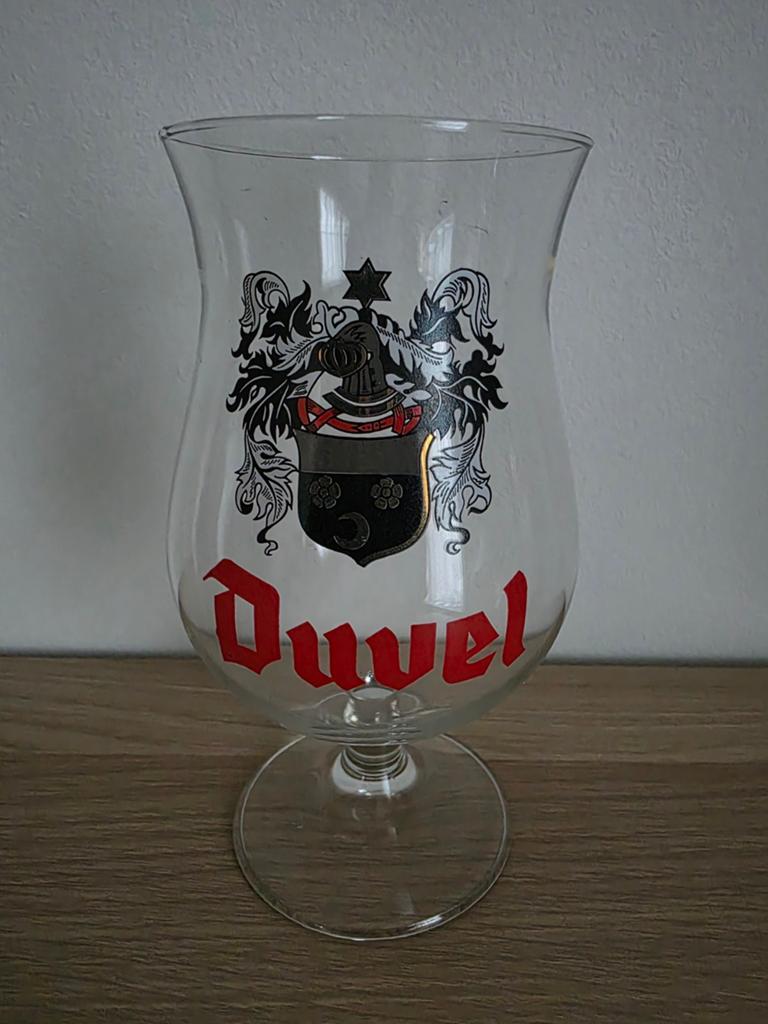 Oud Nederlandse Duvel glas, Verzamelen, Biermerken, Ophalen of Verzenden, Zo goed als nieuw, Glas of Glazen, Duvel