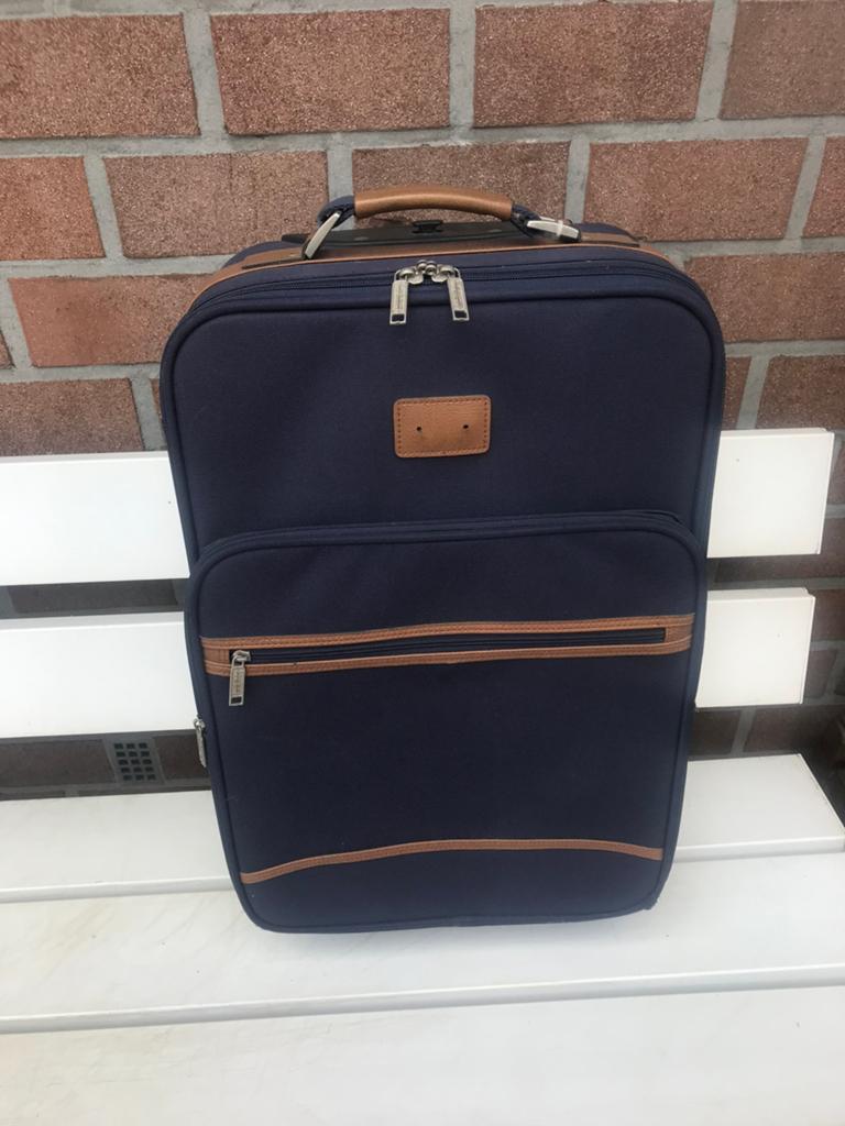 Hand bagage kleur blauw, Enlèvement, Comme neuf