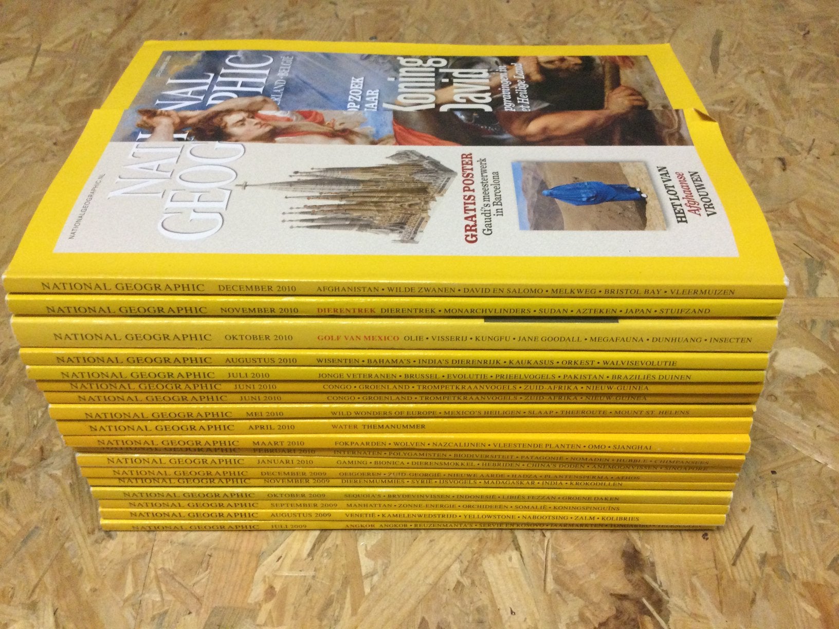 18 Magazines National Geographic, Ophalen, Zo goed als nieuw