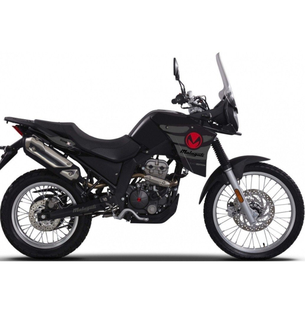 Malaguti Dune X 125, Enlèvement