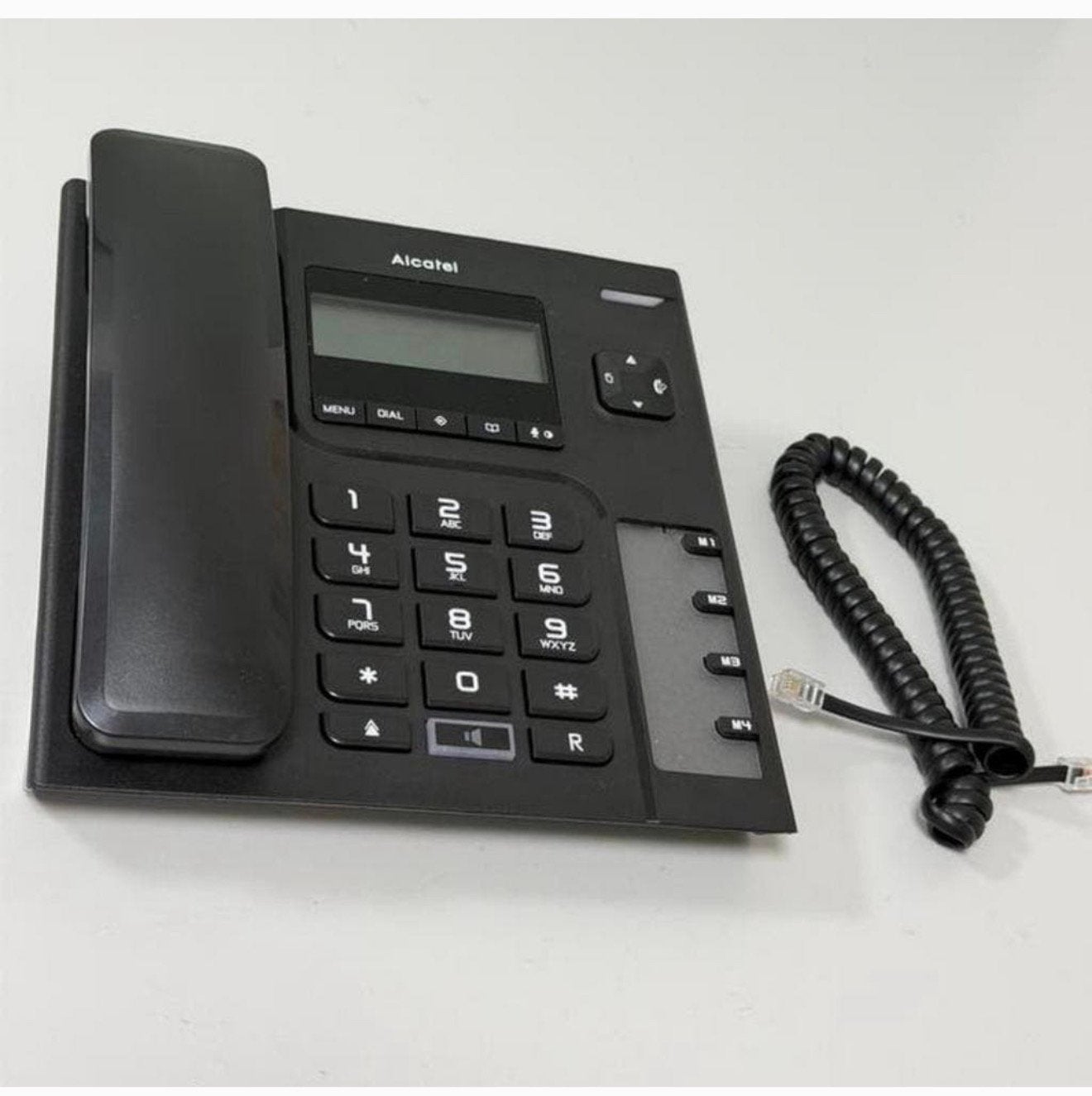 Téléphone analogique fixe Alcatel T56 PSTN — New Black Black, Enlèvement ou Envoi, Neuf