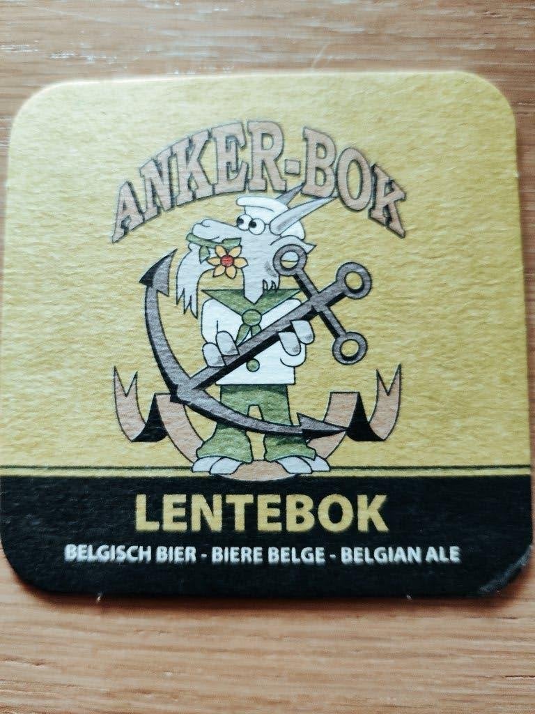 Bierviltje Het Anker R/V, Verzamelen, Ophalen of Verzenden, Zo goed als nieuw, Viltje(s), Overige merken