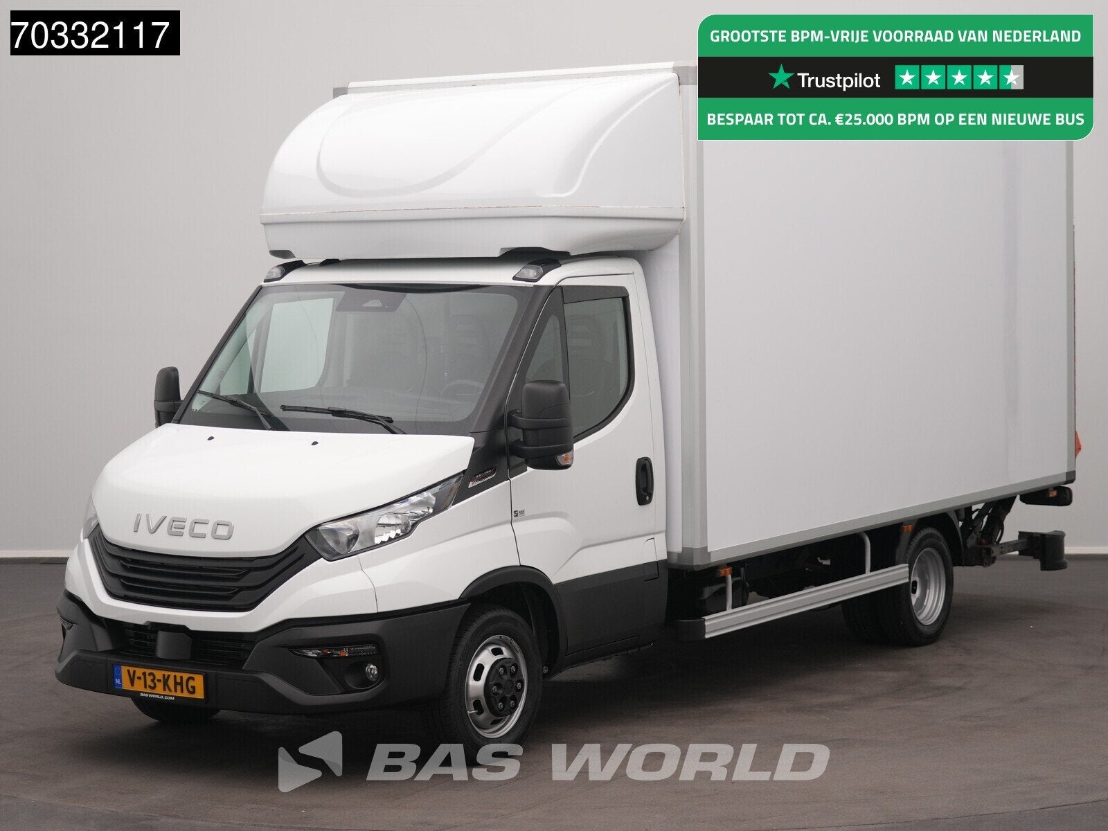 Iveco Daily 35C18 3.0L 1000KG Laadklep Automaat Zijdeur Dubb, Capteur de lumière, 2997 kg, Achat, Euro 6