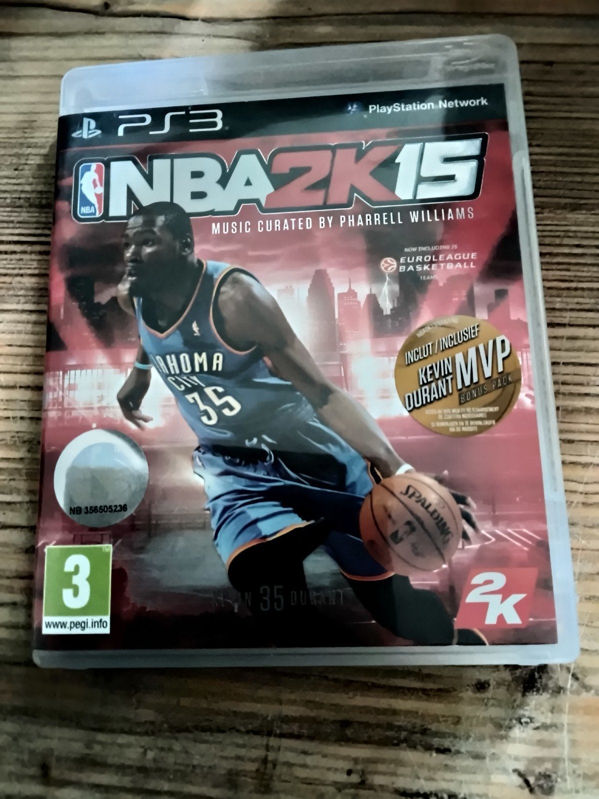 NBA 2K15 pour PlayStation 3, Online, Comme neuf, À partir de 3 ans, 3 joueurs ou plus
