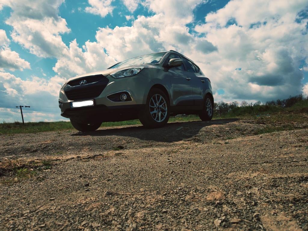 *Prête à immatriculer* Hyundai Ix35 2010 2.0crdi 136cv Cuir, Euro 5, 1995 cc, Zwart, 4 cilinders