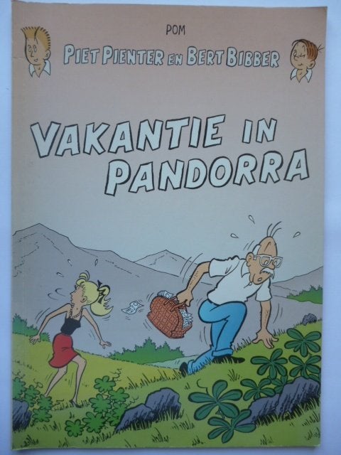 Piet Pienter - 44. Vakantie in Pandorra -POM- 1ste druk 1993, Boeken, Eén stripboek, Ophalen of Verzenden, Zo goed als nieuw, POM