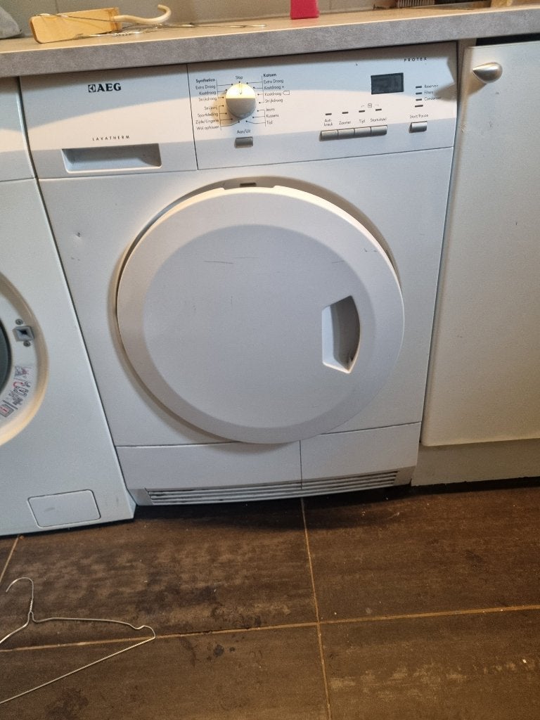DROOGKAST CONDENSATIE AEG LAVATHERM PROTEX, Elektronische apparatuur, Ophalen, 6 tot 8 kg, Gebruikt, Minder dan 85 cm