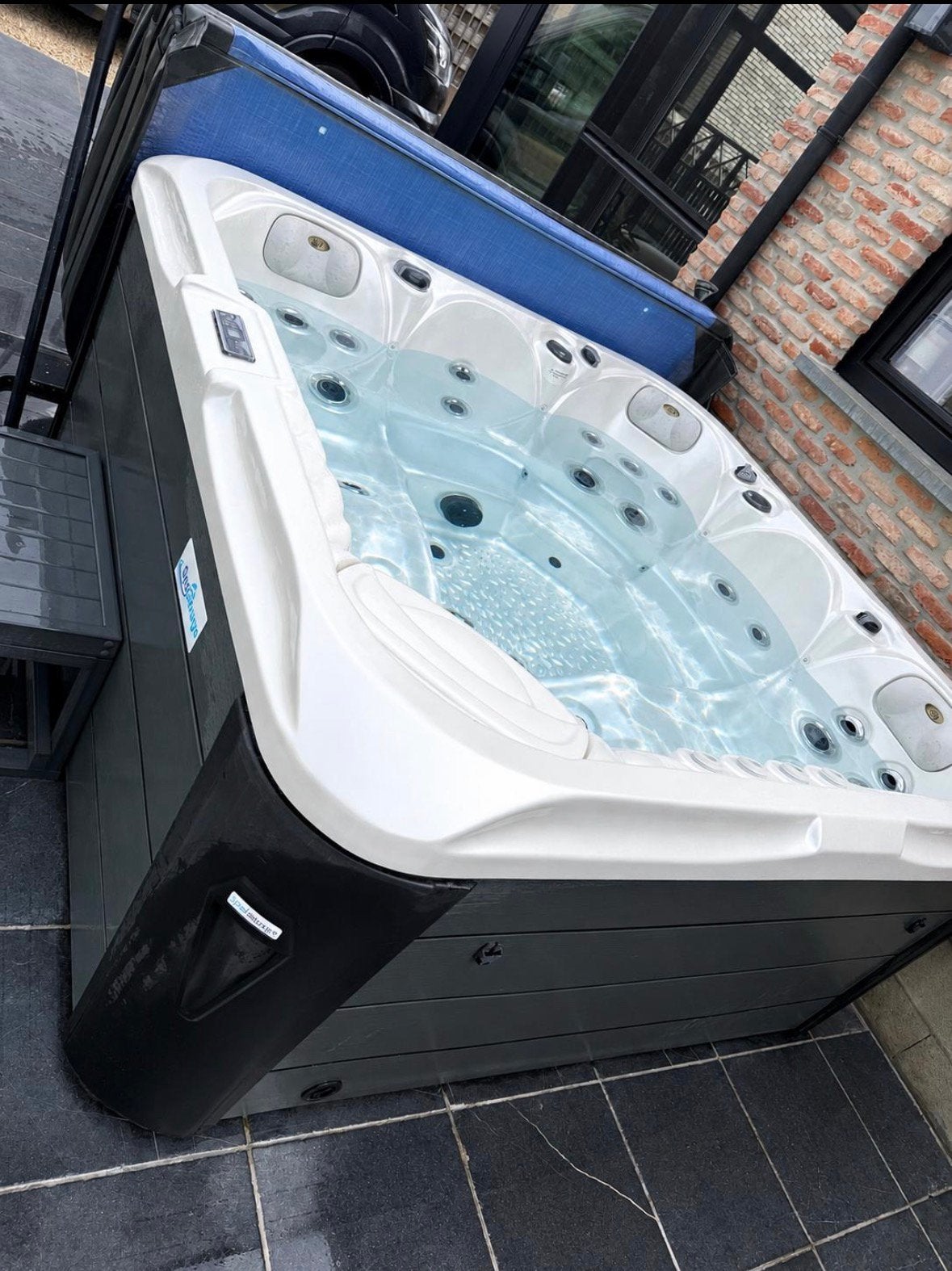 Jacuzzi 5 personnes – Livraison gratuite partout en Belgique, Enlèvement, Comme neuf