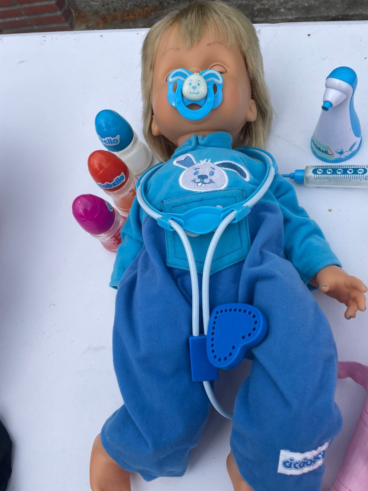 Cicciobello, Kinderen en Baby's, Ophalen, Zo goed als nieuw, Babypop