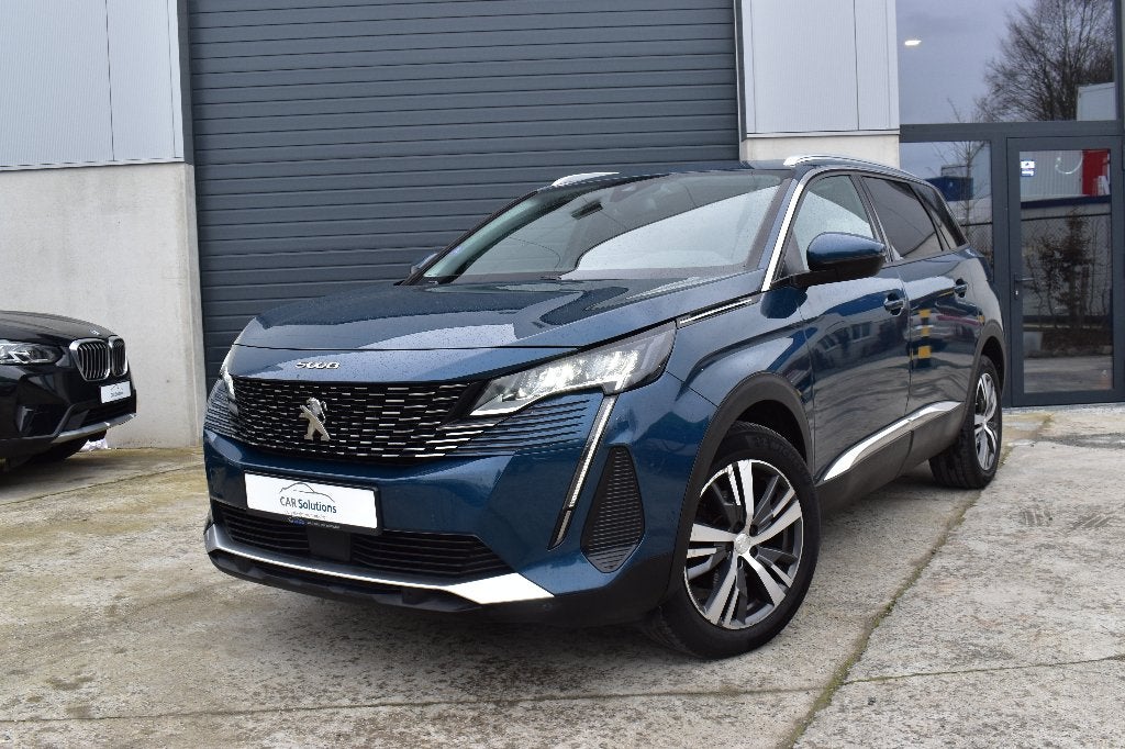 Peugeot 5008 1.2 EAT-8 * 7 zitplaatsen * 1 jaar garantie, Auto's, Dealer onderhouden, 1199 cc, Blauw, 7 zetels