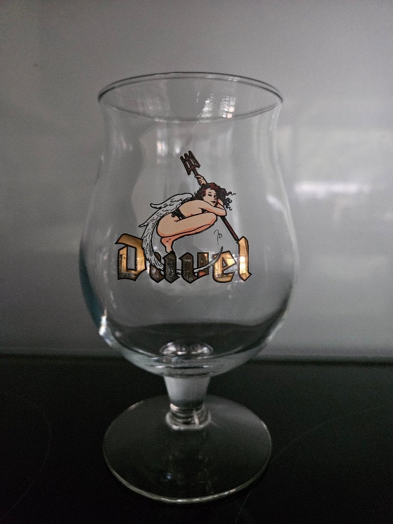 Duvel Hopelin glas (2001), Verzamelen, Ophalen, Zo goed als nieuw, Duvel