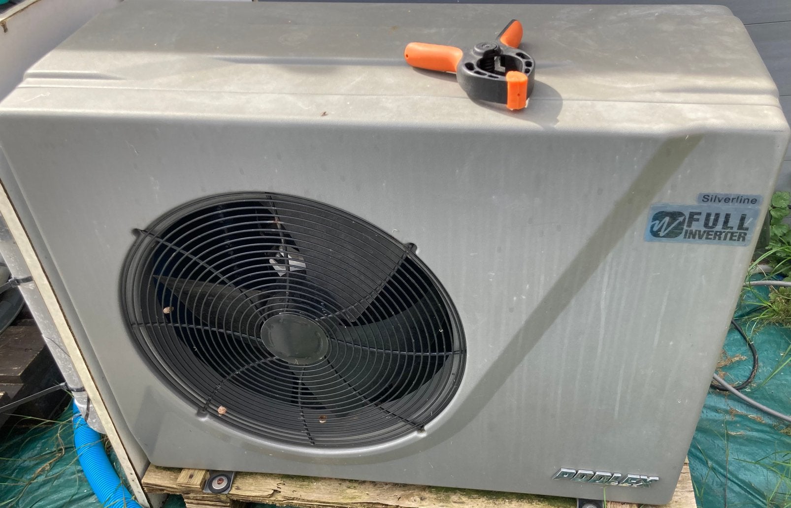 Poolex Silverline Fi 70 warmtepomp met volledige omvormer, Ophalen, Gebruikt, Overige typen