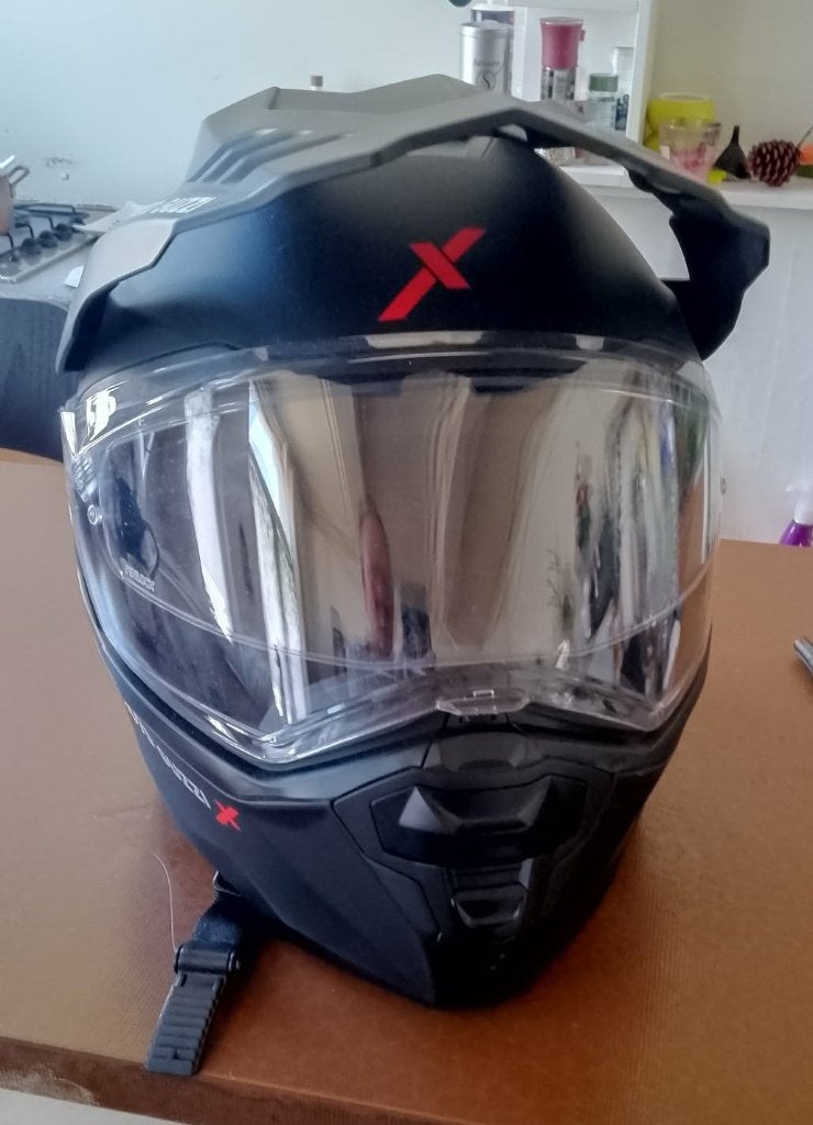 casque de moto guzzi taille L comme neuf, Motos, Particulier, Neuf