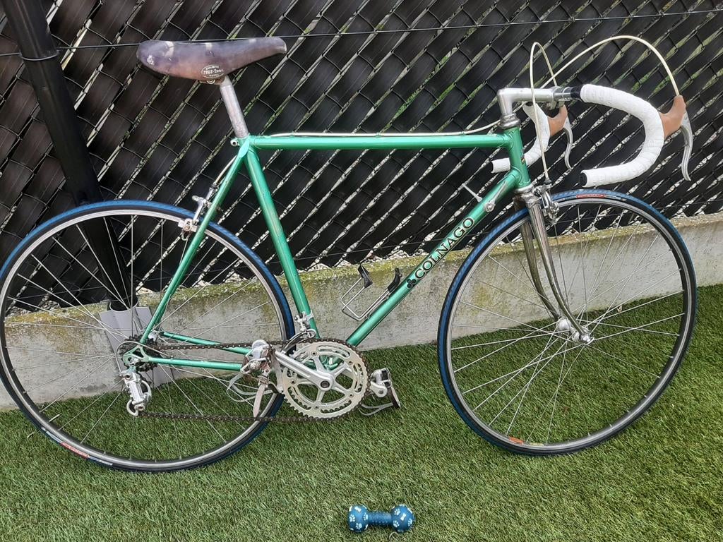 Retroracefiets martelli met colnago decals campagnolo 1972, 55 tot 59 cm, Ophalen, Martelli campagnolo 1972, Jaren '60 of nieuwer