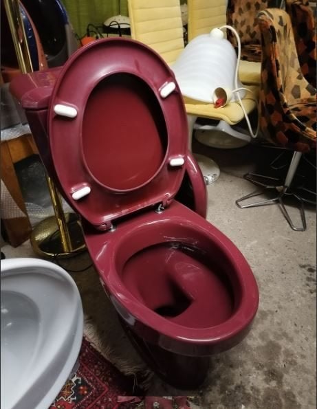 vintage toilet wc standmodel Ideal Standard 1979, Enlèvement, Maison et Meubles