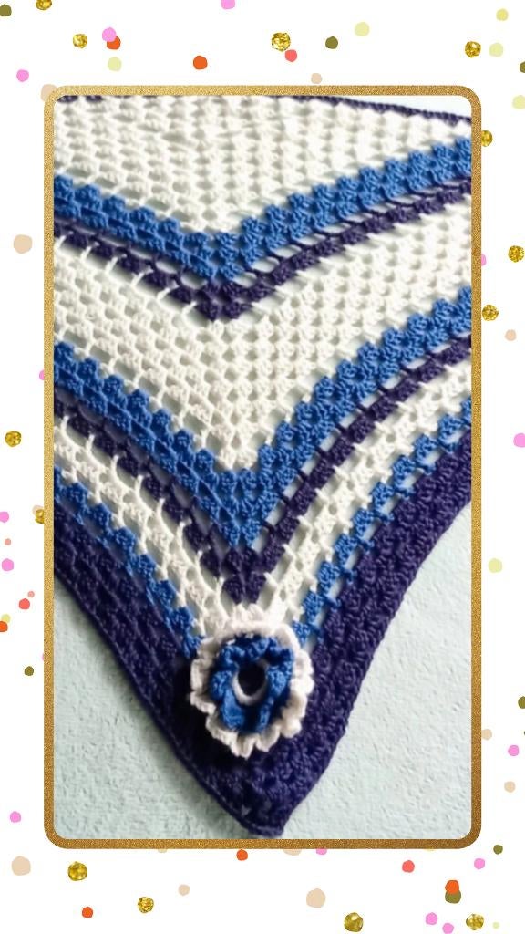 Warme Gehaakte Omslagdoek️, Hobby en Vrije tijd, Verzenden, Nieuw, Haken, Patroon of Boek